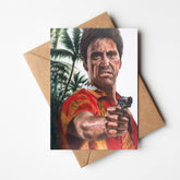 Scarface Greeting card